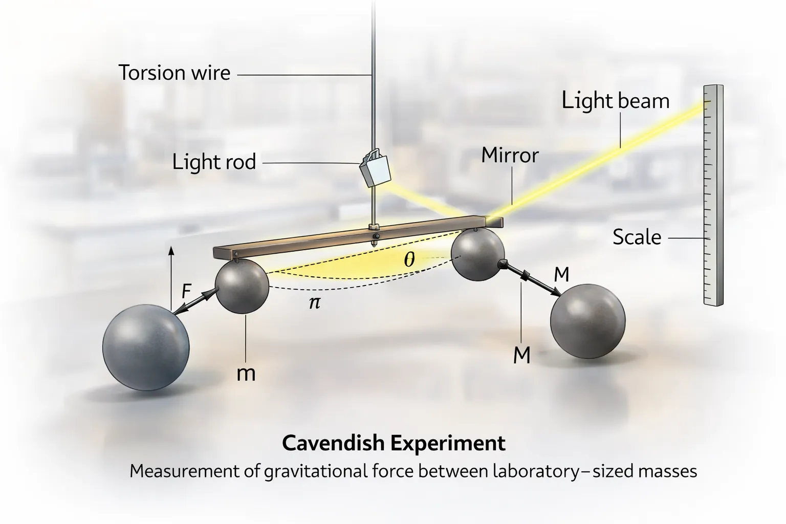 Cavendish’s Experiment Appratus